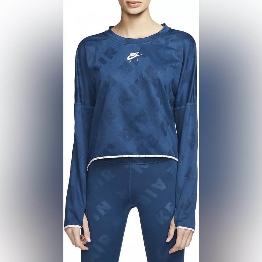 Nike Women AIR MIDLAYER CREW TRAINING TOP XXL